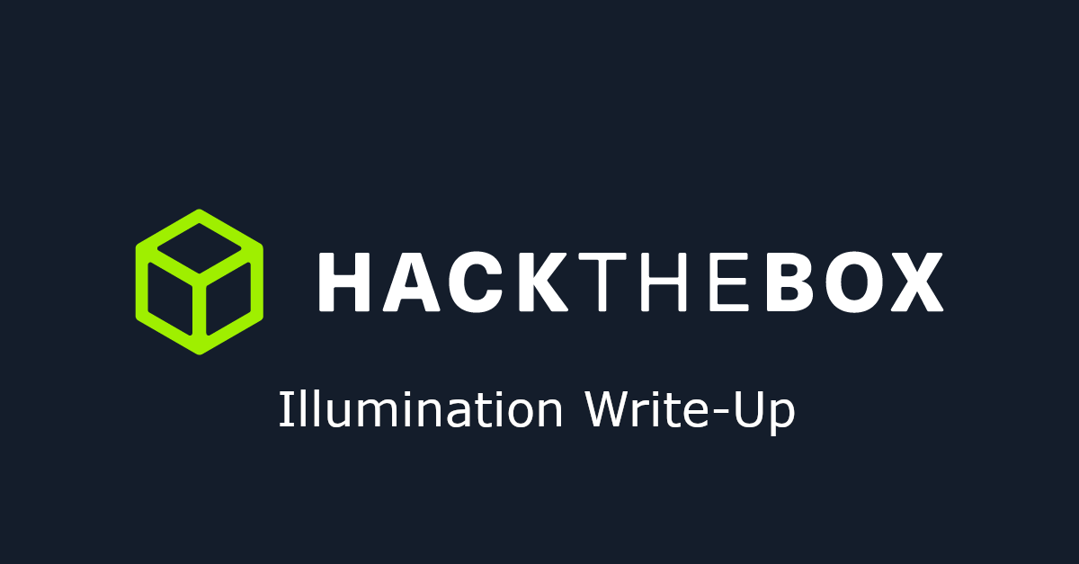 Write-Up Illumination HTB