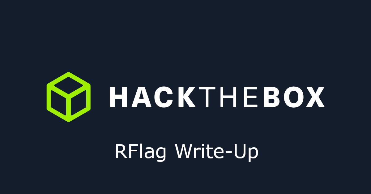 Write-Up Rflag HTB