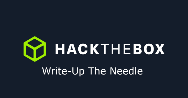 Write-Up the Needle HTB