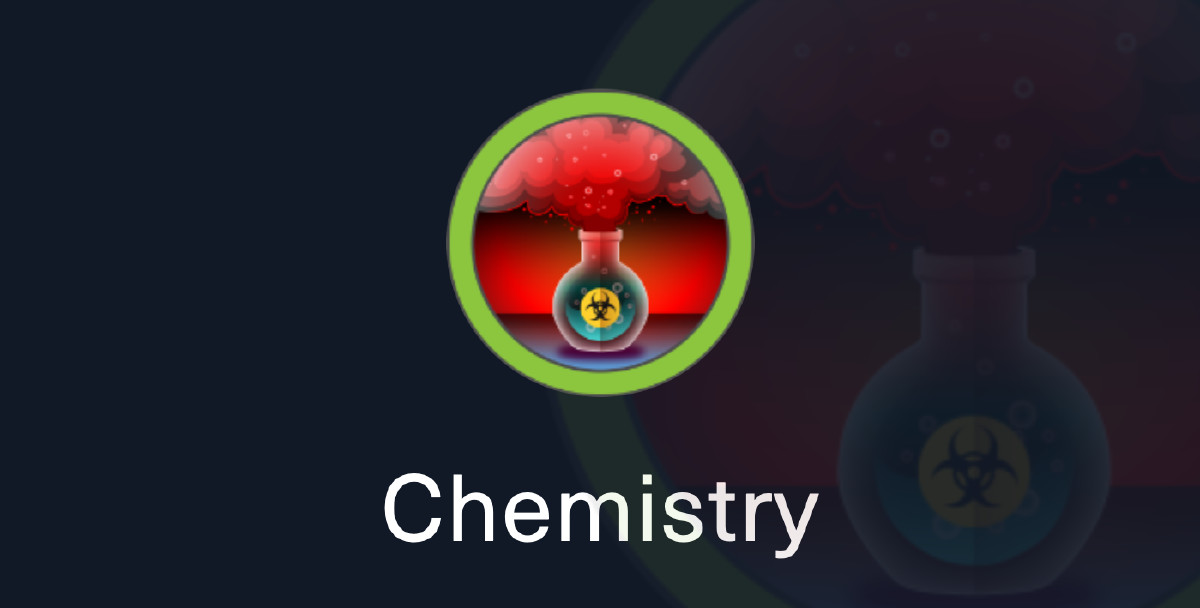 Write Up Chemistry HTB